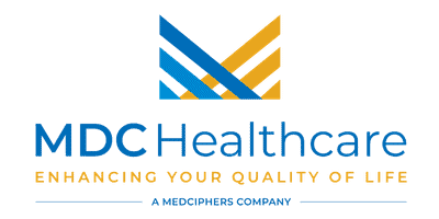 MDC Healthcare Medciphers Logo - stacked